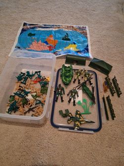 Army set game toys figurines