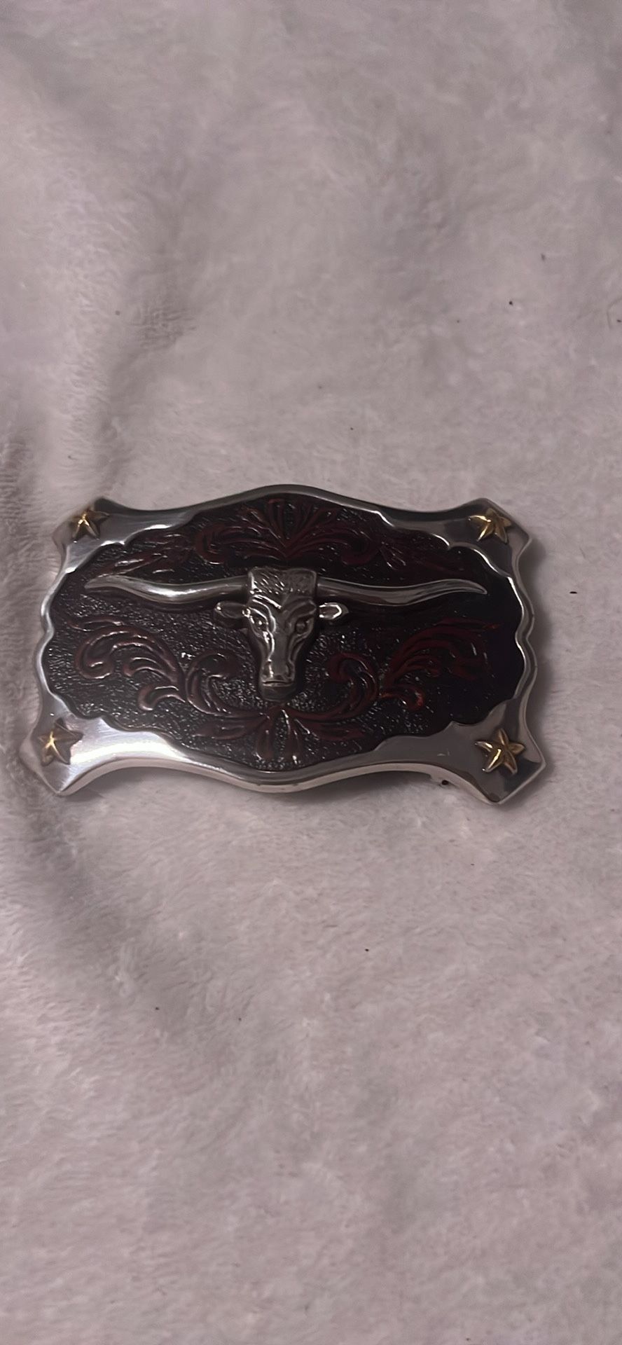 Longhorn Belt Buckle