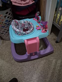 Baby girl walker