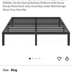 King Size Bed Frame 