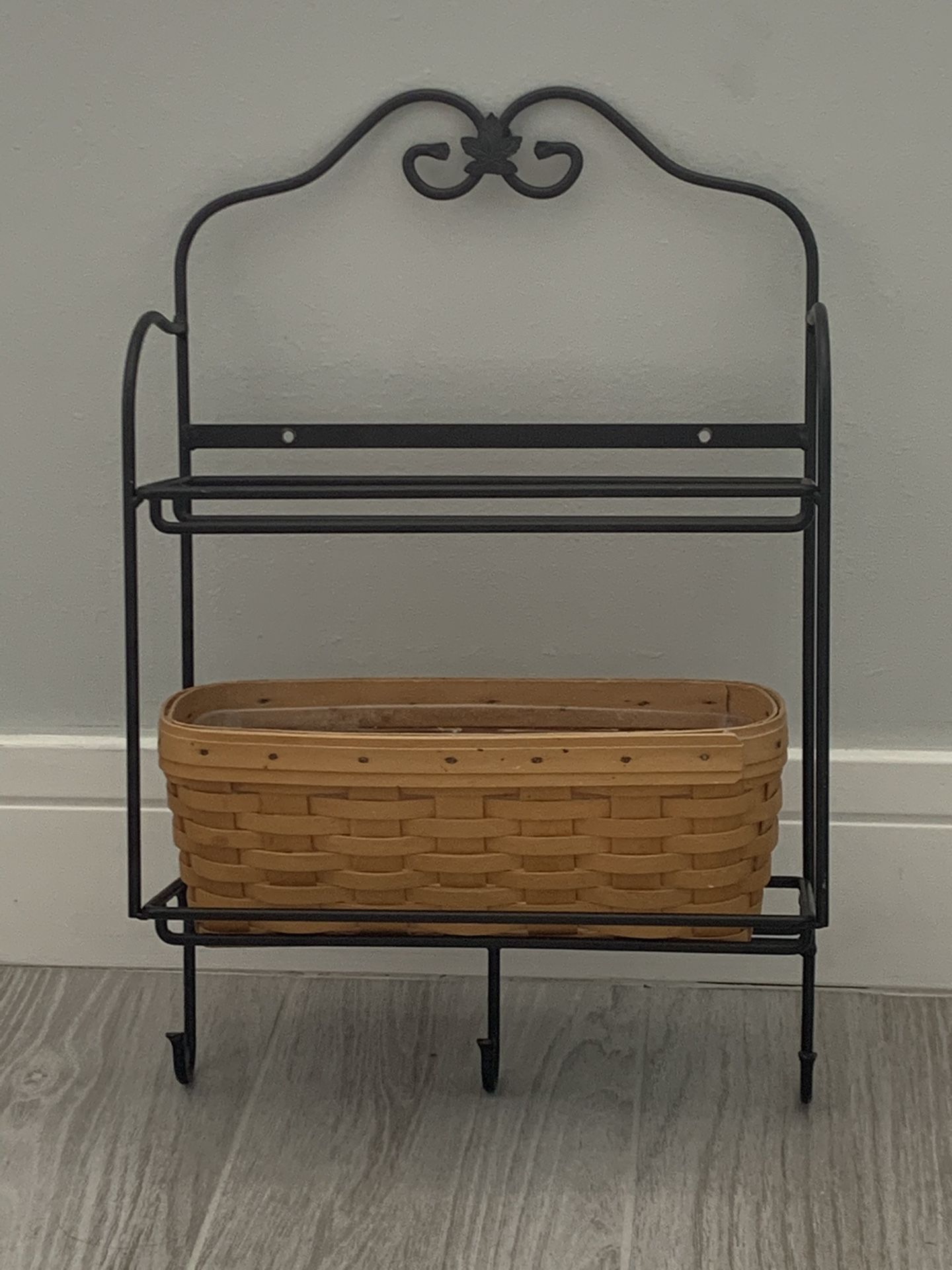 Longaberger basket Envelope/key Rack