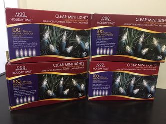 Christmas lights - 4 new boxes