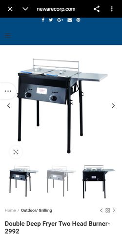 Writing
NEWMARE K2992 Double Propane Deep Fryer ā Open Box