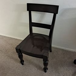 Solid Heavy Wood Chair