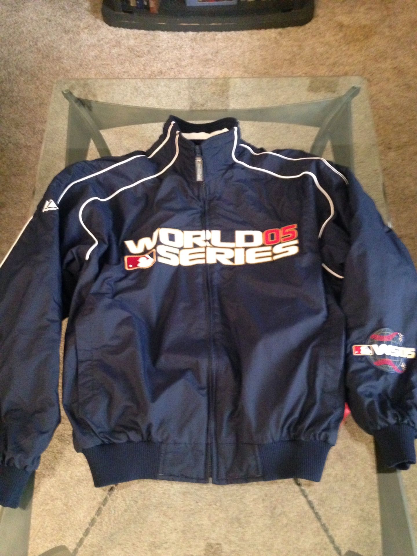 White sox 2005 world hotsell series jacket