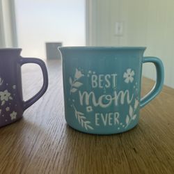 Blue Best Mom Ever Mug