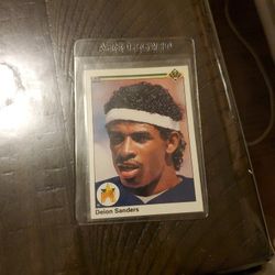 Deion Sanders Star Rockie Card #13 Baseball Card