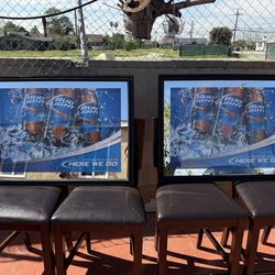 Vintage Collectible Budlight Bar Mirror