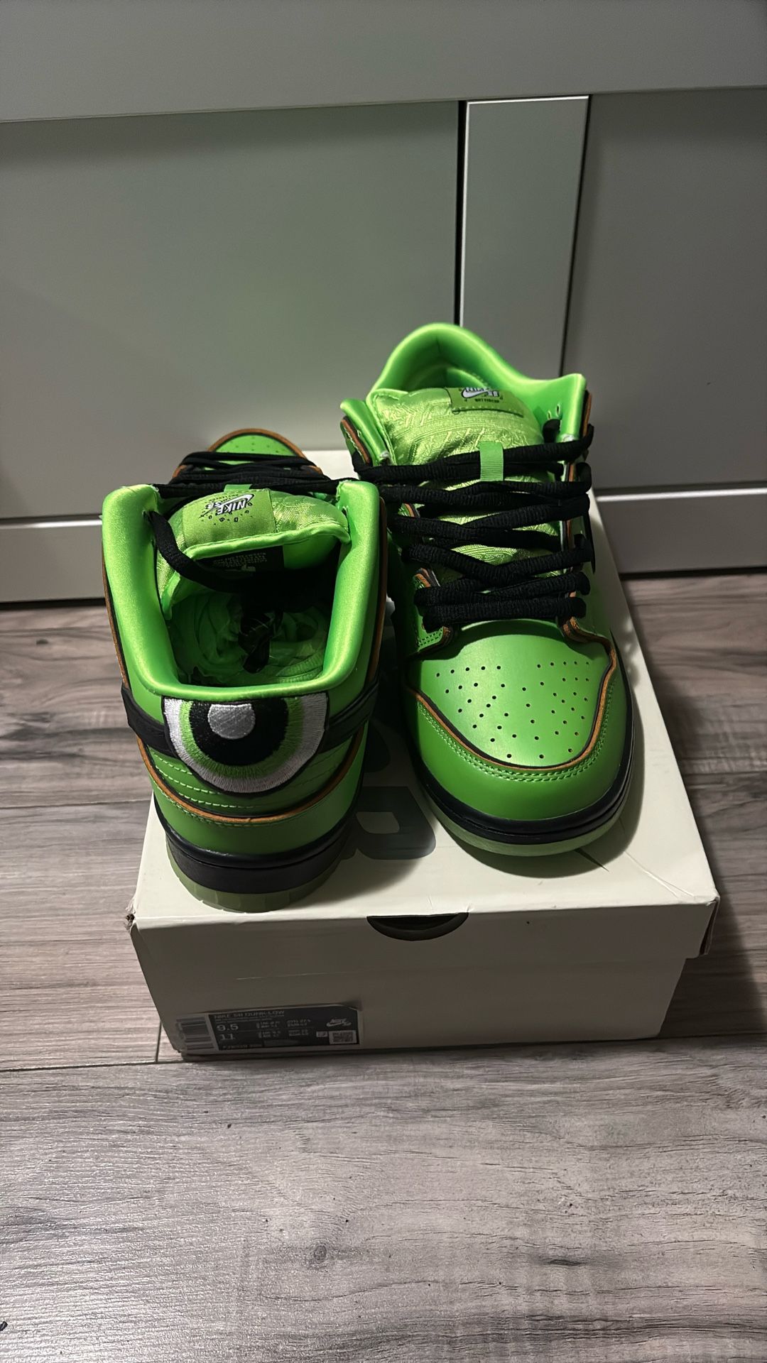 Nike SB Dunk Low The Powerpuff Girls Buttercup