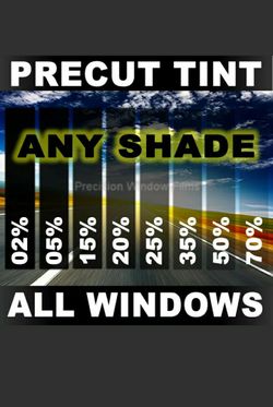 Precut tint