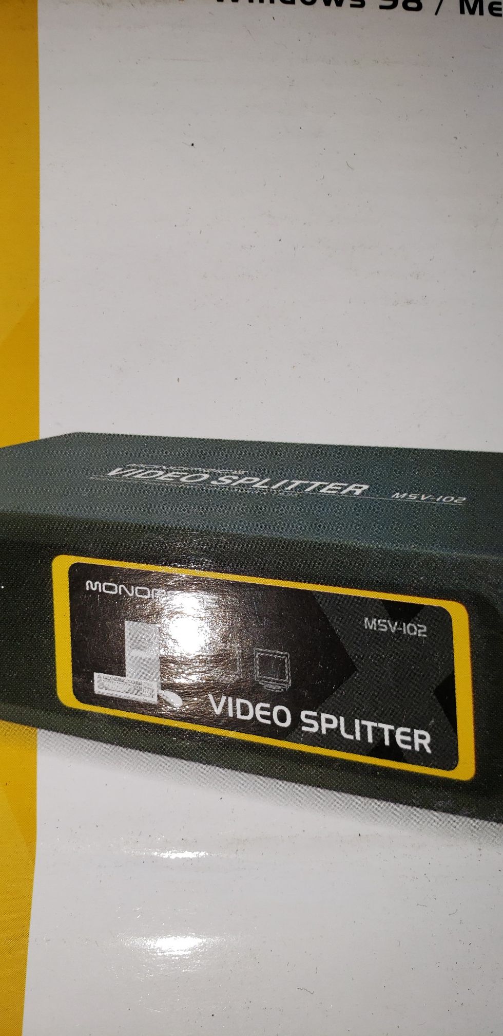 Video splitter vga to vga 2 outputs