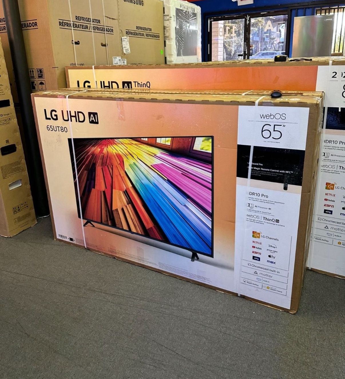 65 “ LG Smart 4K LED HDR TV