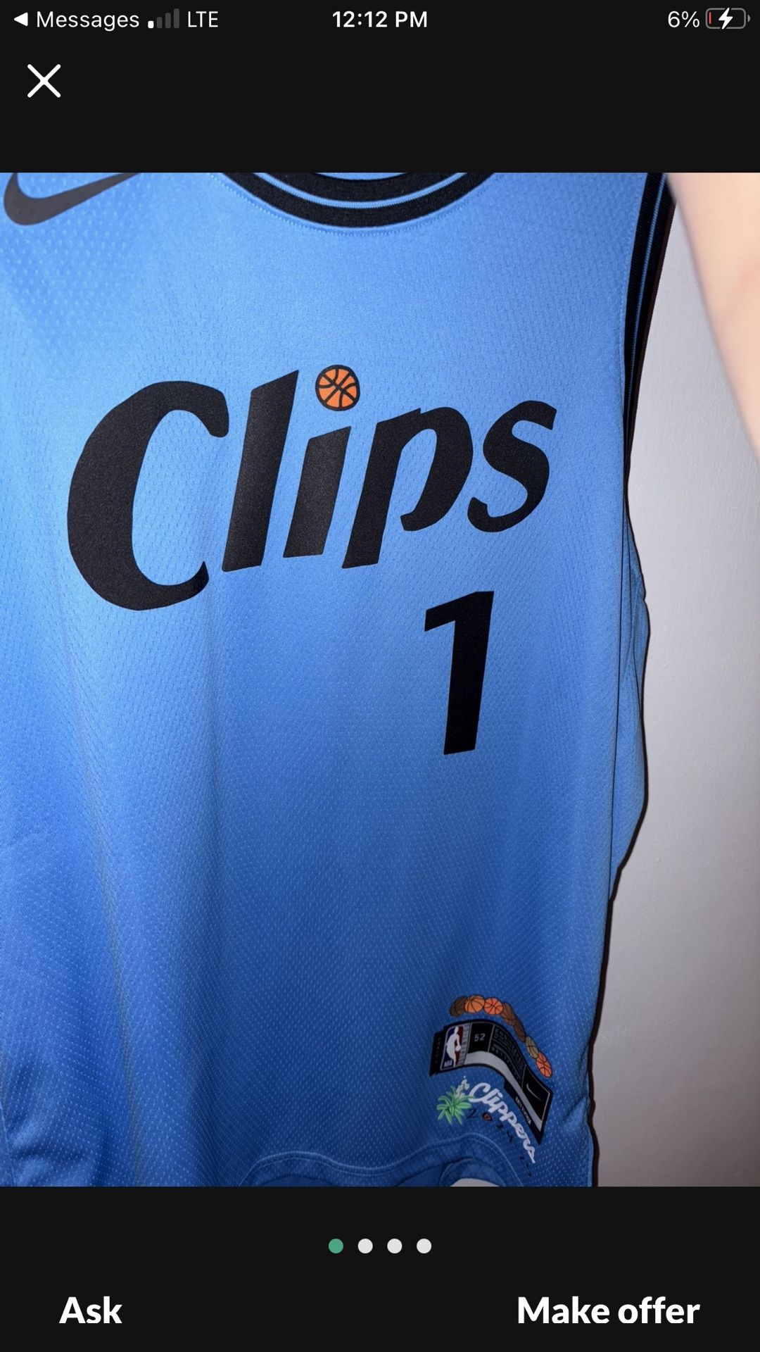 LA Clippers Jersey James Harden XL