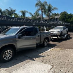 Flatbed Trailer Transport