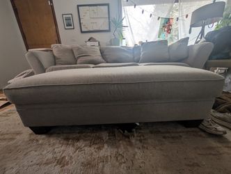 Sofa/Couch with Ottoman...originally $1,345+tax!