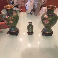 Handcrafted Chinese Brass Vase