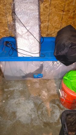 Grow tent , vent duct system ,  lighting