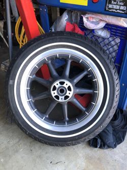 Front 9 spoke great condition