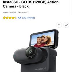 Insta 360 Go 3s
