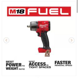 Impact Wrench 1/2 Milwaukee Fuel
