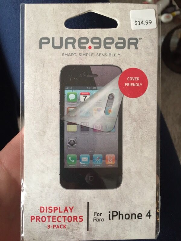 iPhone 4 &5 display protectors