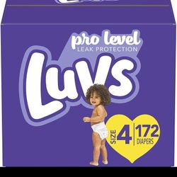 Brand New Never Used Luvs Size 4 Diapers