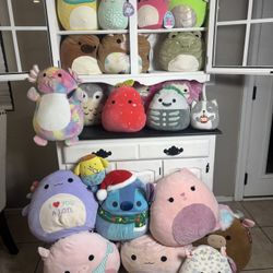 Original Squishmallows Disney And Mix Bundle Plushies 