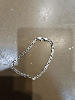 8" Italian  Silver bracelet