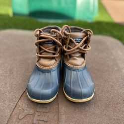 Sperry Port Duck Boots Toddler Size 7