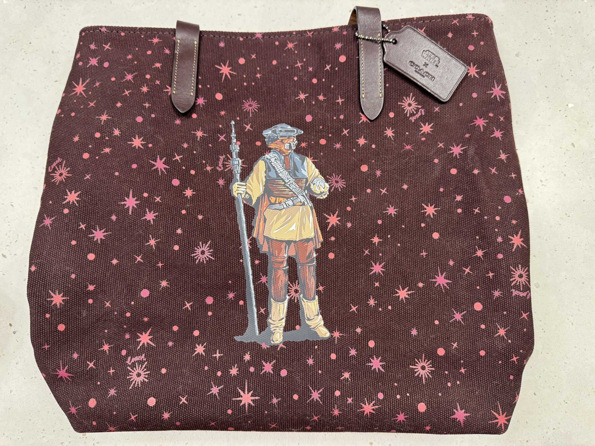 Coach Star Wars Leia Starry Tote