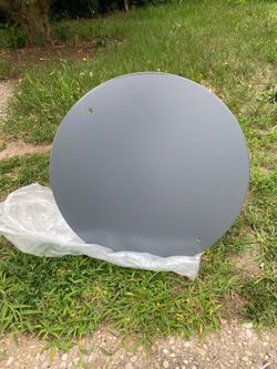 4 Glass and mirror  tables 48 inches