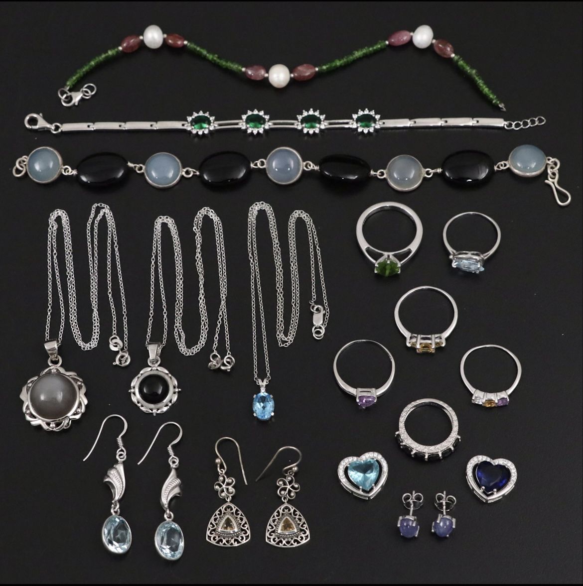 Sterling Silver Jewelry Bundle