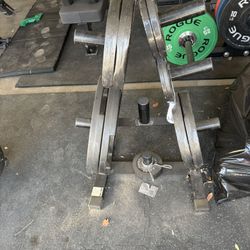 Plates With Tree And Barbell