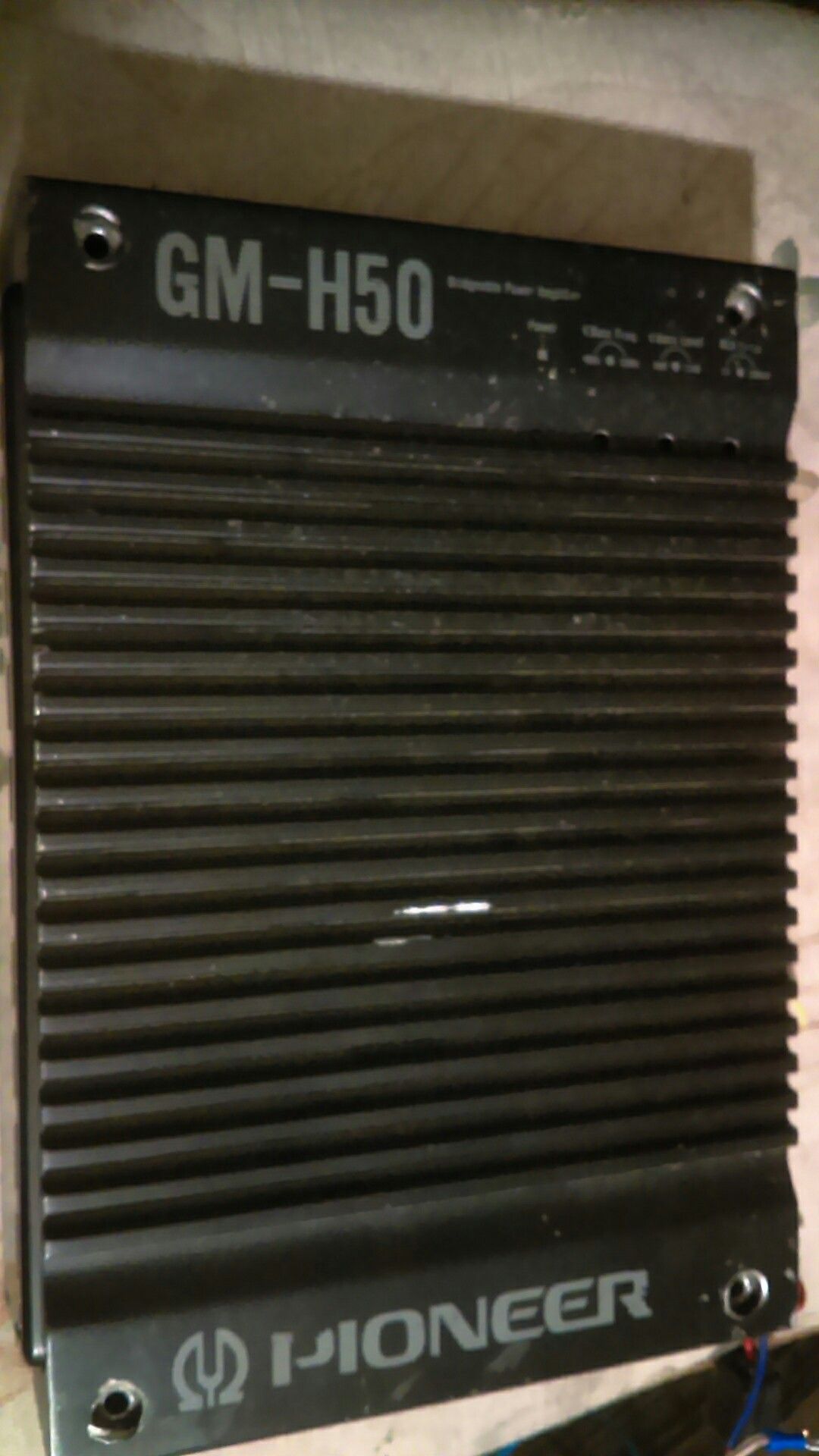 Pioneer GM h50 and GM h 100 power amp