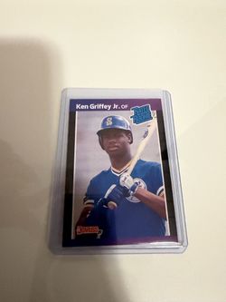 Donruss 1989 Rated Rookie Ken Griffey Jr #33 Mariners MLB