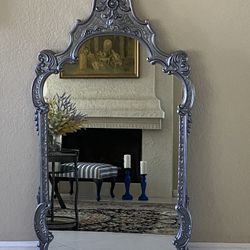 Beautiful Hand Painted Ornate Mirror 