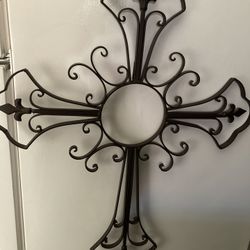 Metal Cross Home Decoration