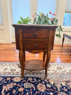 Traditional Wooden Accent Table