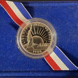 1986 Liberty Half Dollar