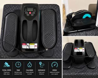 Mini Electric Stepper Exercise Machine w/ Display – Compact Cardio Trainer
