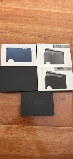 NEW Ridge wallet and coin tray