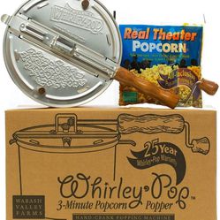 Whirley Pop 3 minute popcorn popper