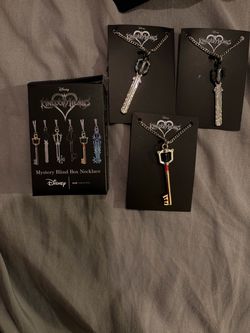 Kingdom hearts blind box necklace