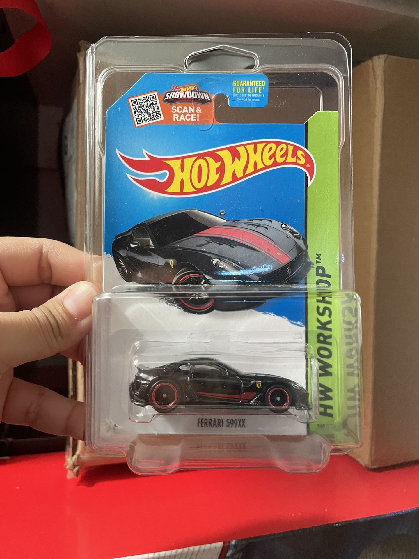 Hotwheels 2015 Super Treasure Hunt Ferrari 599xx Black