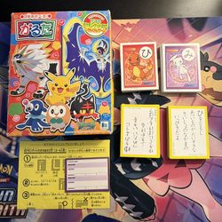 Pokemon Karuta Pikachu Sun & Moon Card Game with Box Nintendo Japanese