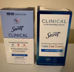 Secret clinical deodorant