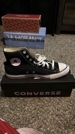Converse Size 10.5 Black and White