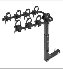 New Other Amazon Basics 4-Bike Hitch Rack With 2" Hitch For Car, SUV & Truck
