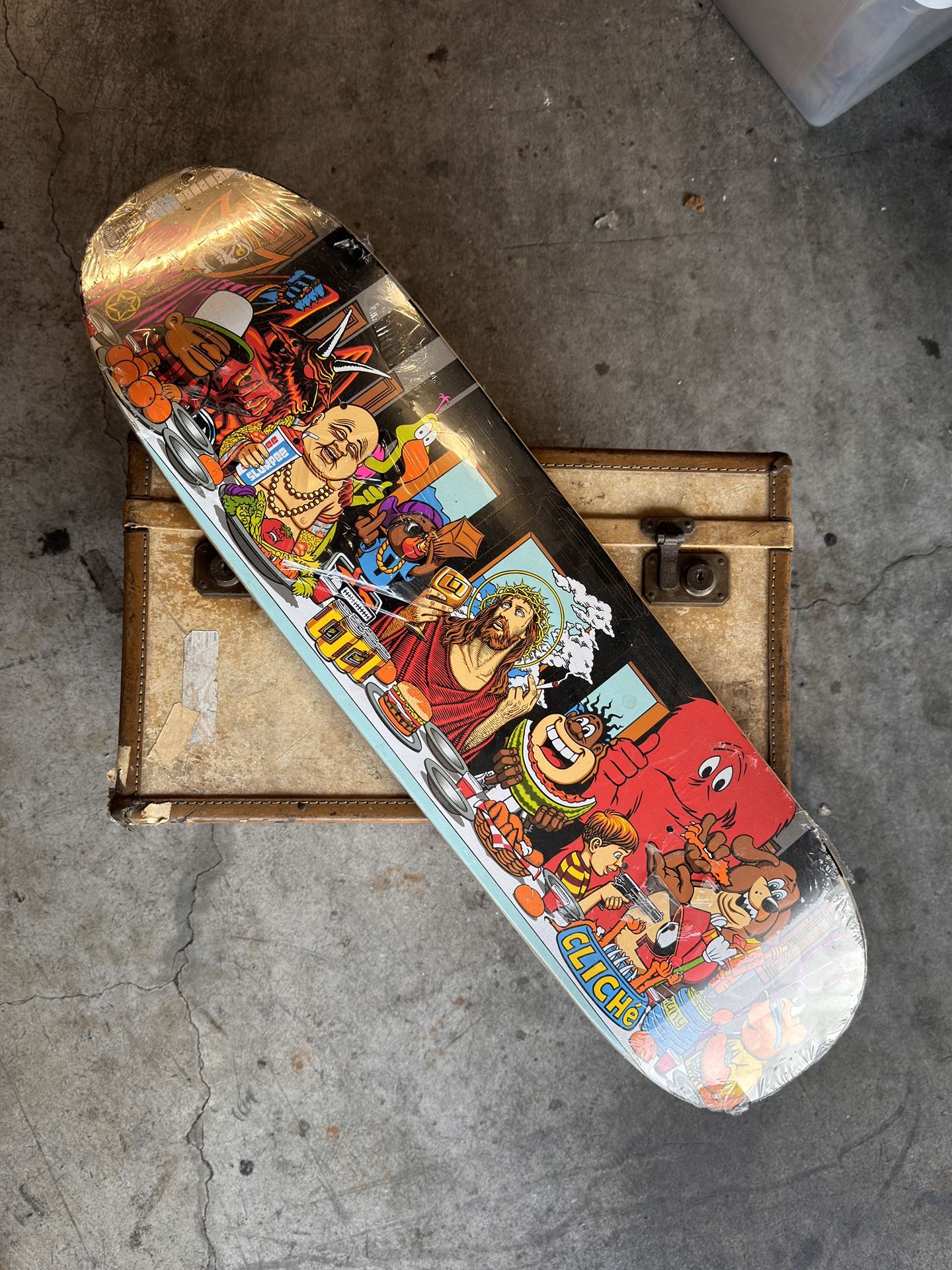 Cliche Skateboard Last Supper Deck - Marc McKee