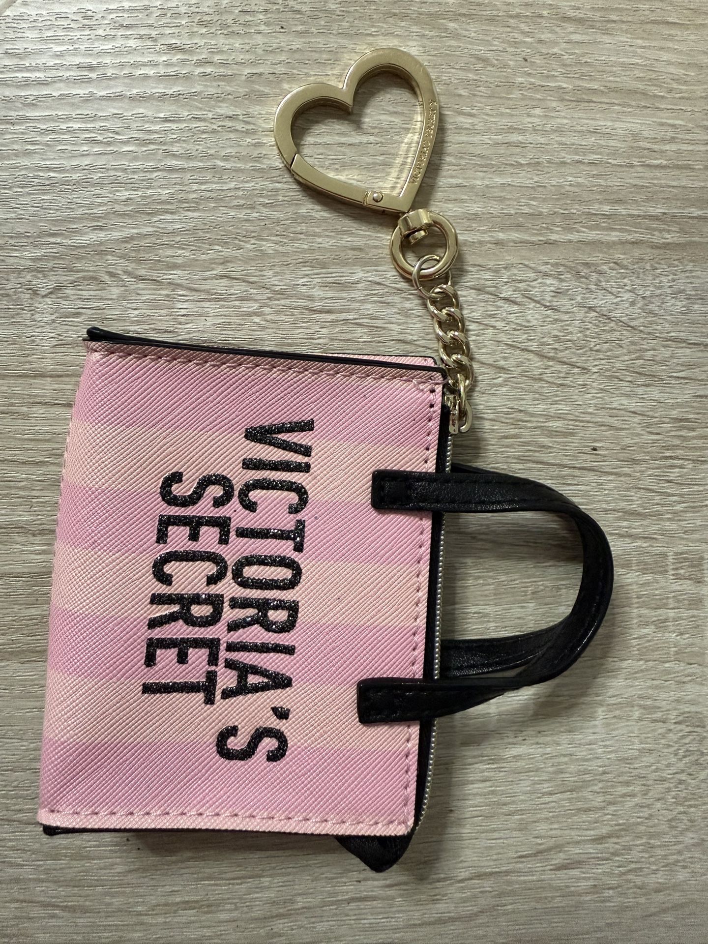New Victorias Secret Coin Purse / Keychain Value 35